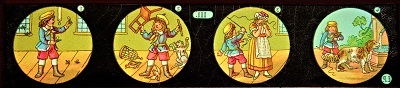 Struwwelpeter magic lantern slide